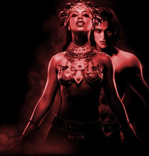  was pretty good played by Aaliyah in the movie The Queen Of The Damned